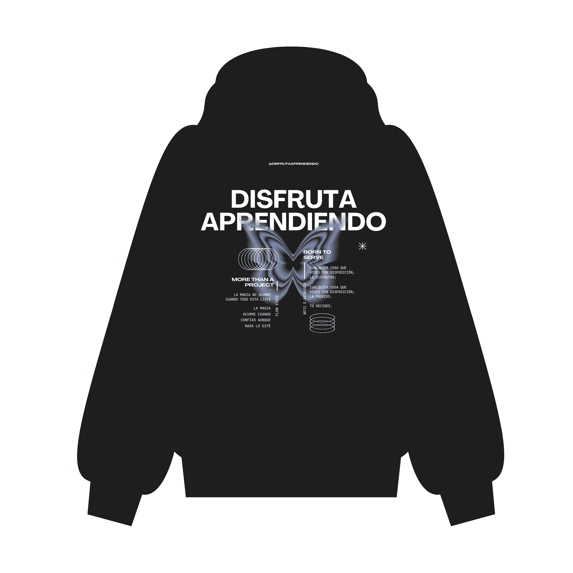 SUDADERA NEGRA DA